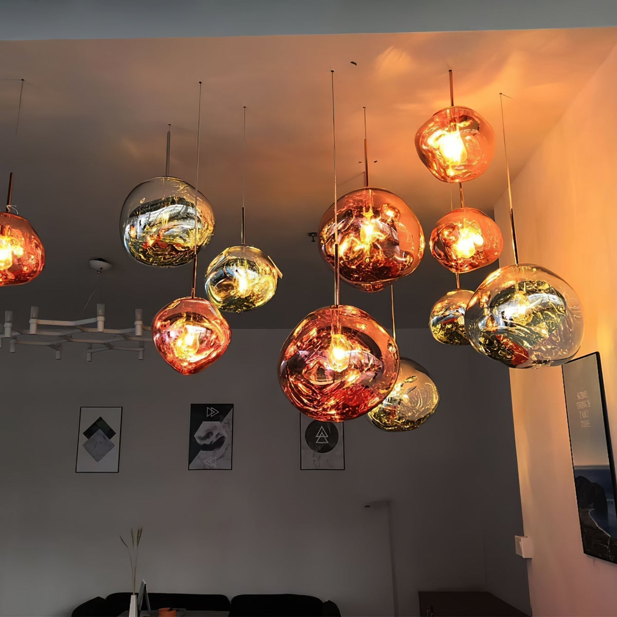 Lumora lampa wisząca Irregular Cluster Sculptural