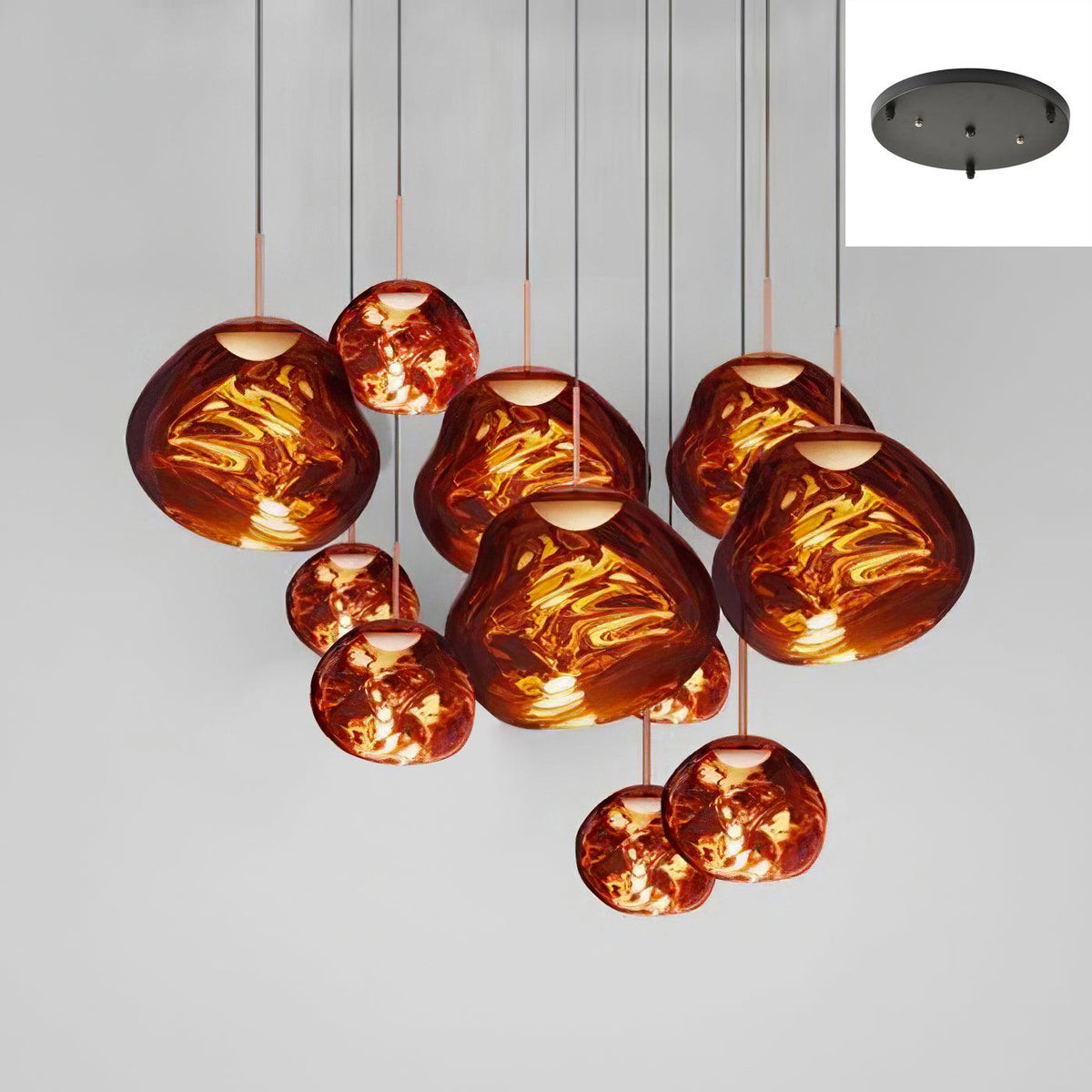 Lumora lampa wisząca Irregular Cluster Sculptural