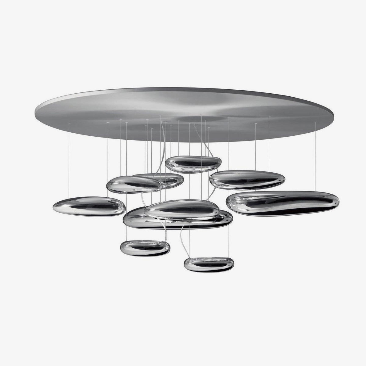 Lampa sufitowa Feririan Aluminiowy Kamyk