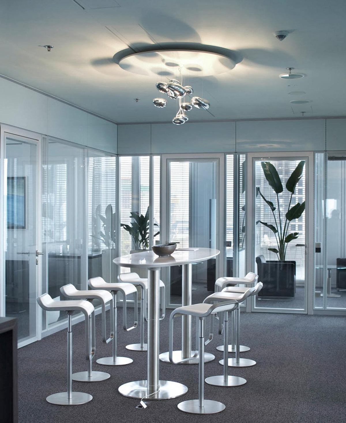 Lampa sufitowa Feririan Aluminiowy Kamyk