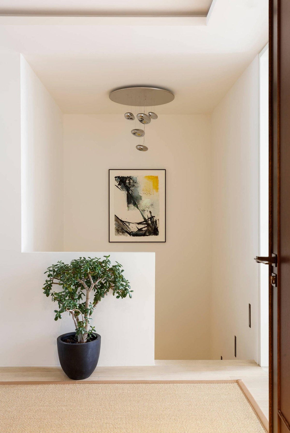 Lampa sufitowa Feririan Aluminiowy Kamyk