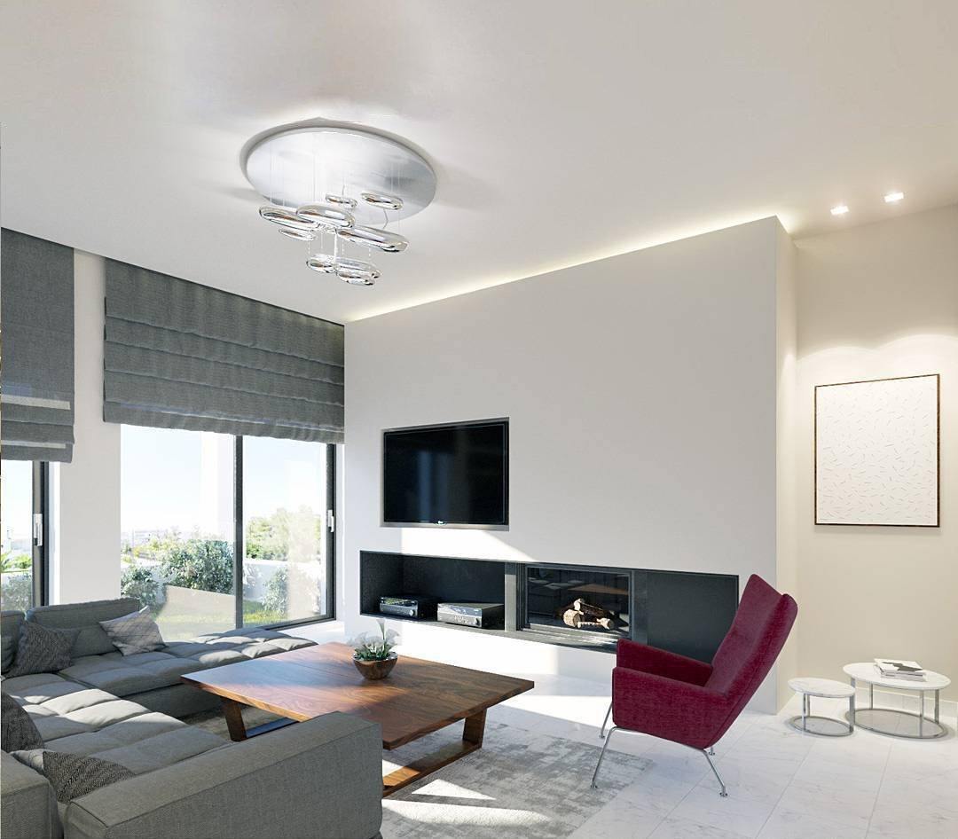 Lampa sufitowa Feririan Aluminiowy Kamyk