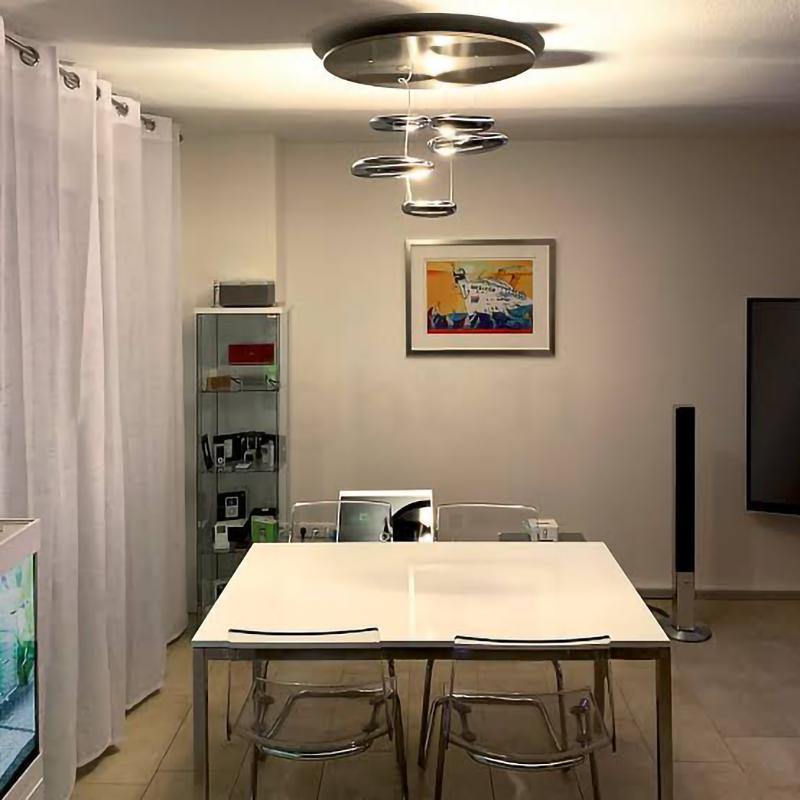 Lampa sufitowa Feririan Aluminiowy Kamyk