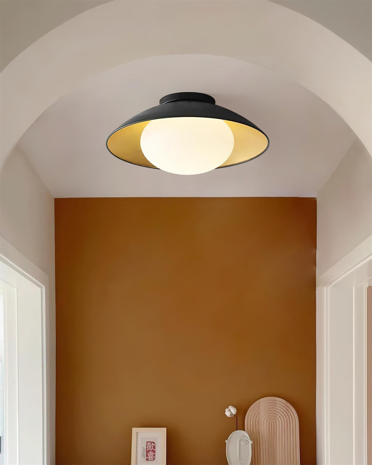 Reneaine lampa sufitowa ze szkła