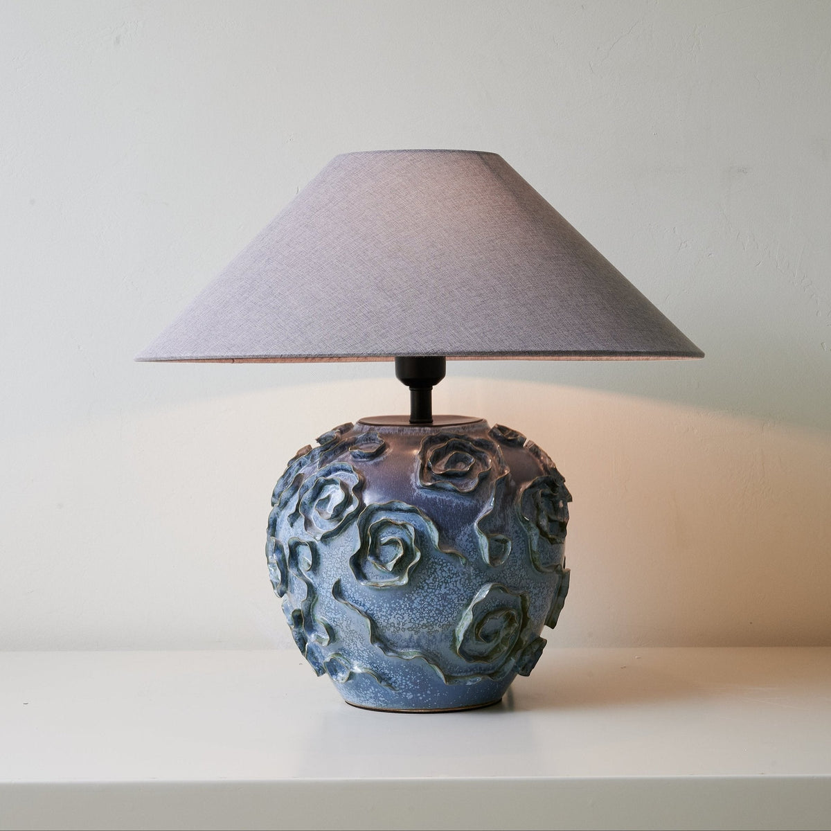 Brian Vintage lampa stołowa z ceramiki