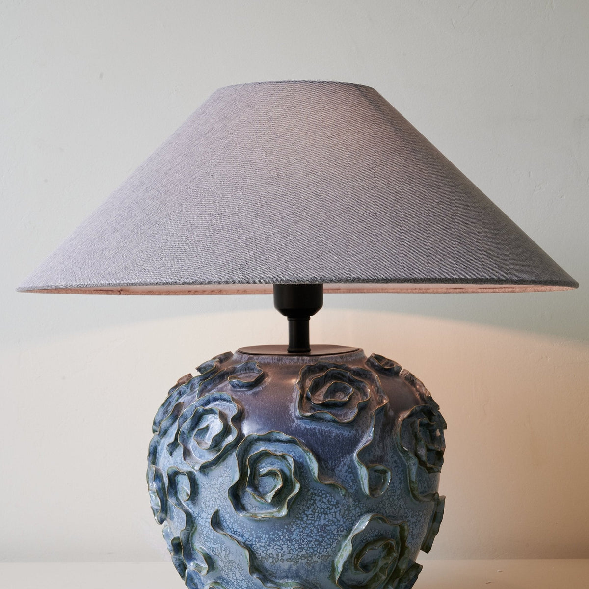 Brian Vintage lampa stołowa z ceramiki