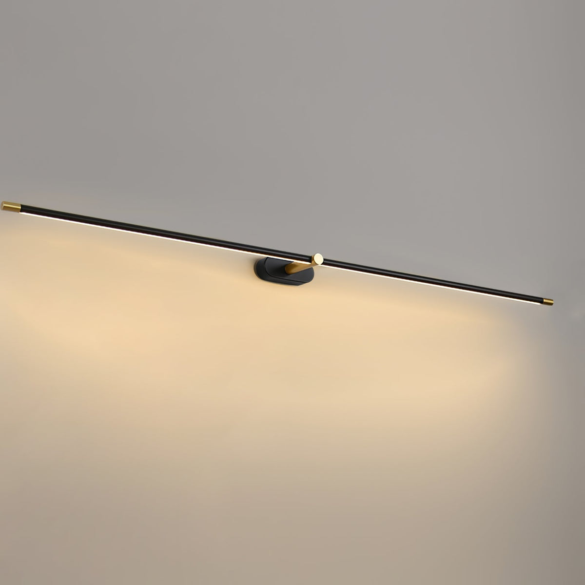Flano minimalistyczna lampa ścienna liniowa z ładowaniem