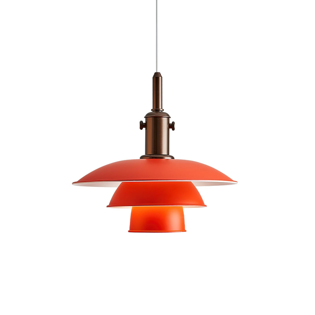 Lampa wisząca Velanenne z miedzią
