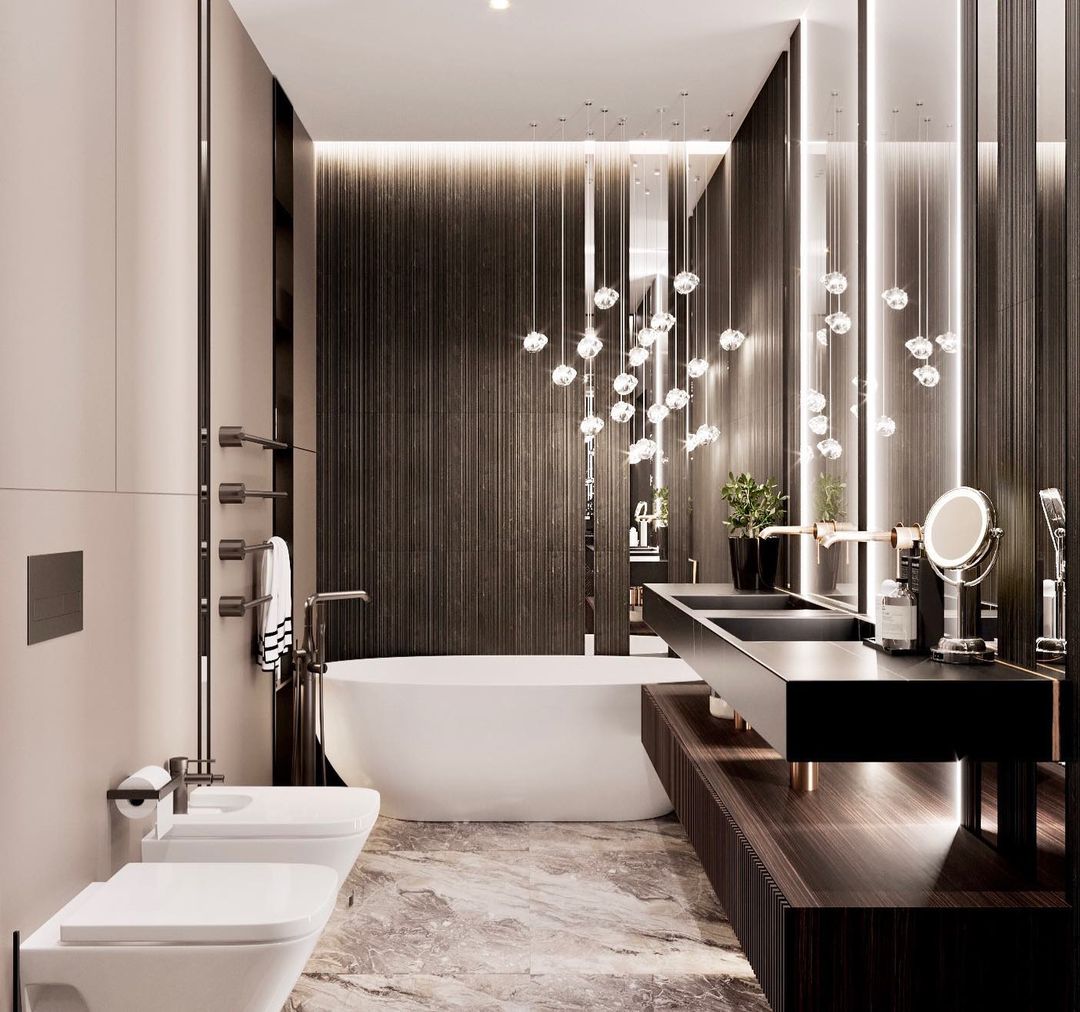 Gevlin żyrandol kryształowy w stylu postmodern luxury wiązany ze szkła