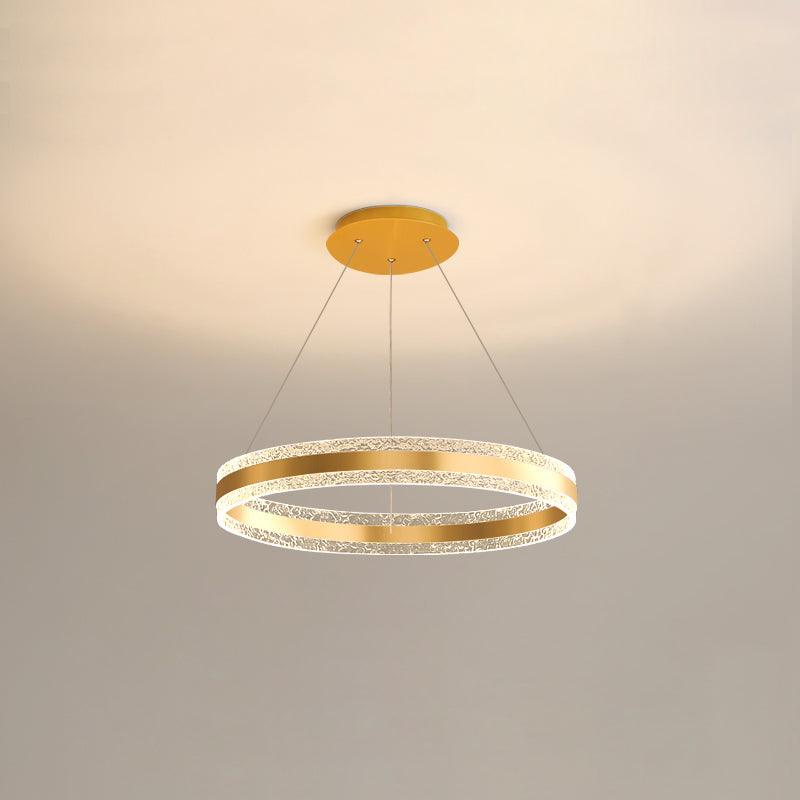 Aroxen lampa wisząca nowoczesna LED okrągłe pierścienie