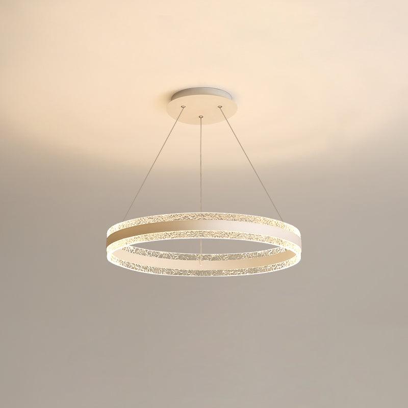 Aroxen lampa wisząca nowoczesna LED okrągłe pierścienie