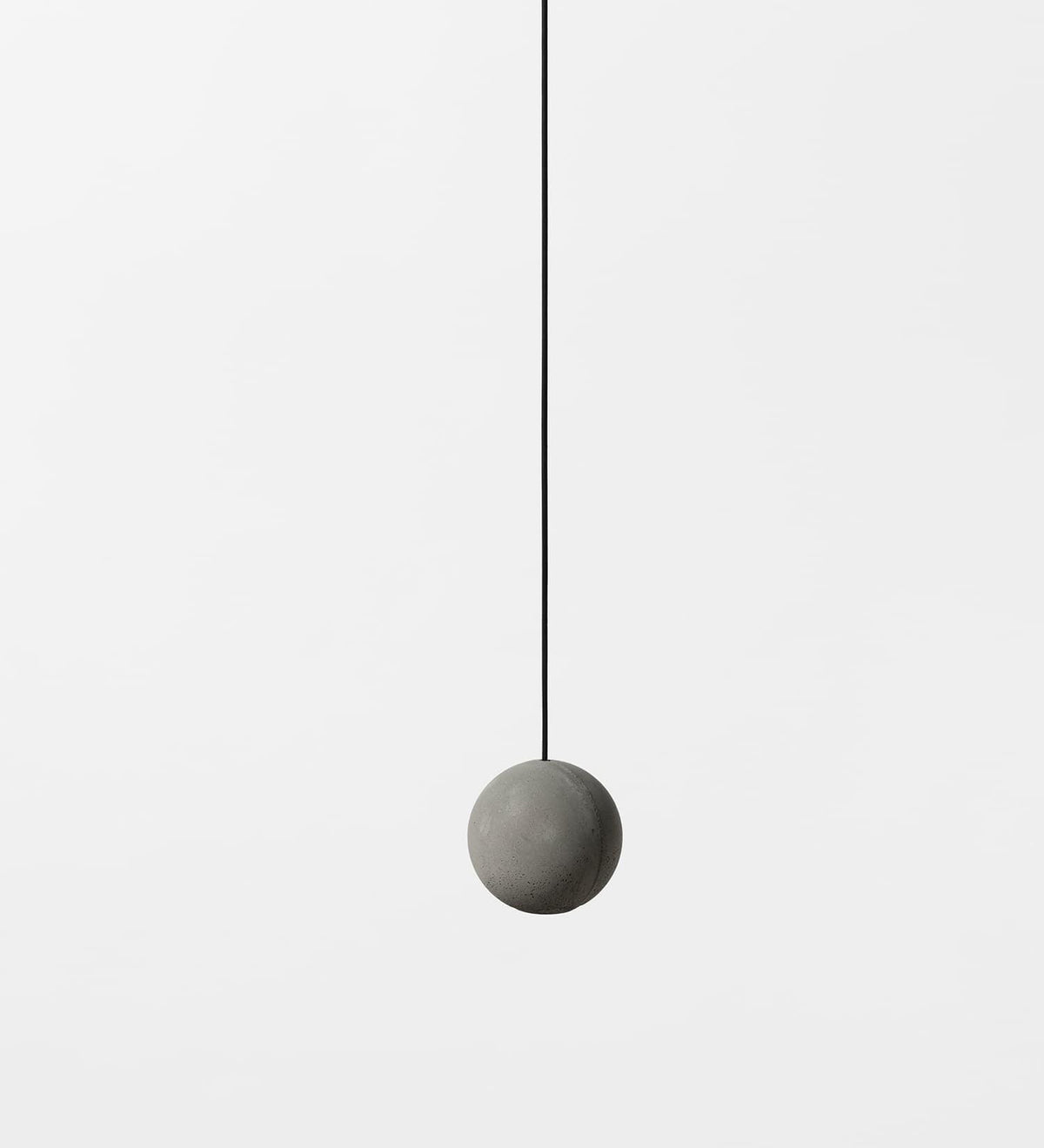 Umi lampa wisząca kula betonowa minimalistyczna industrialna