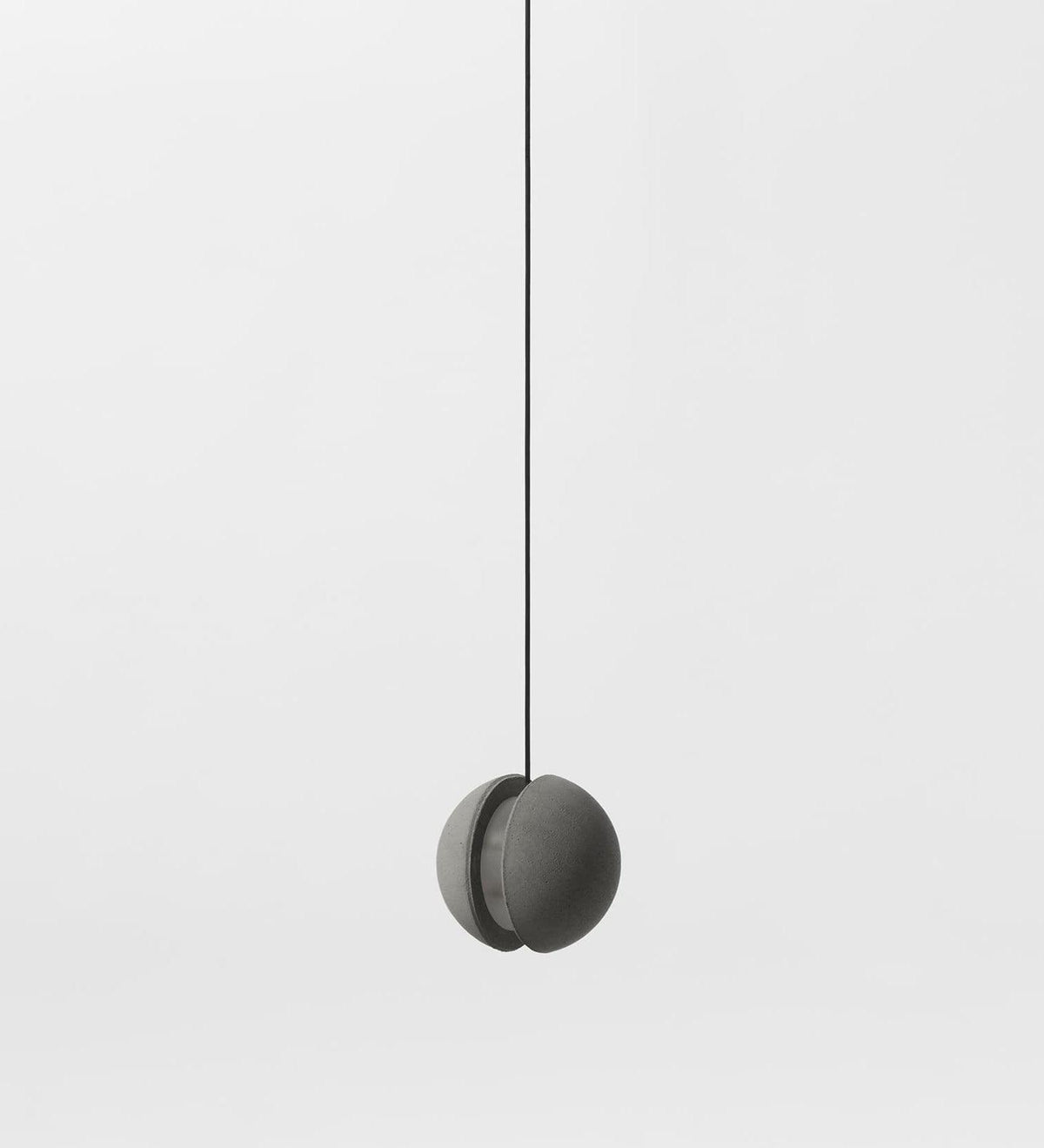 Umi lampa wisząca kula betonowa minimalistyczna industrialna
