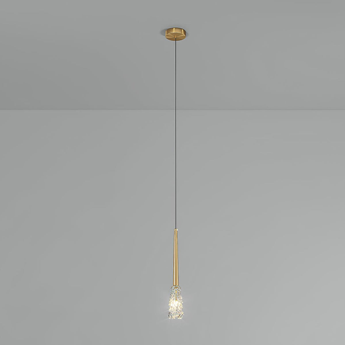Mozzi nowoczesna lampa wisząca ze szkła kryształowego