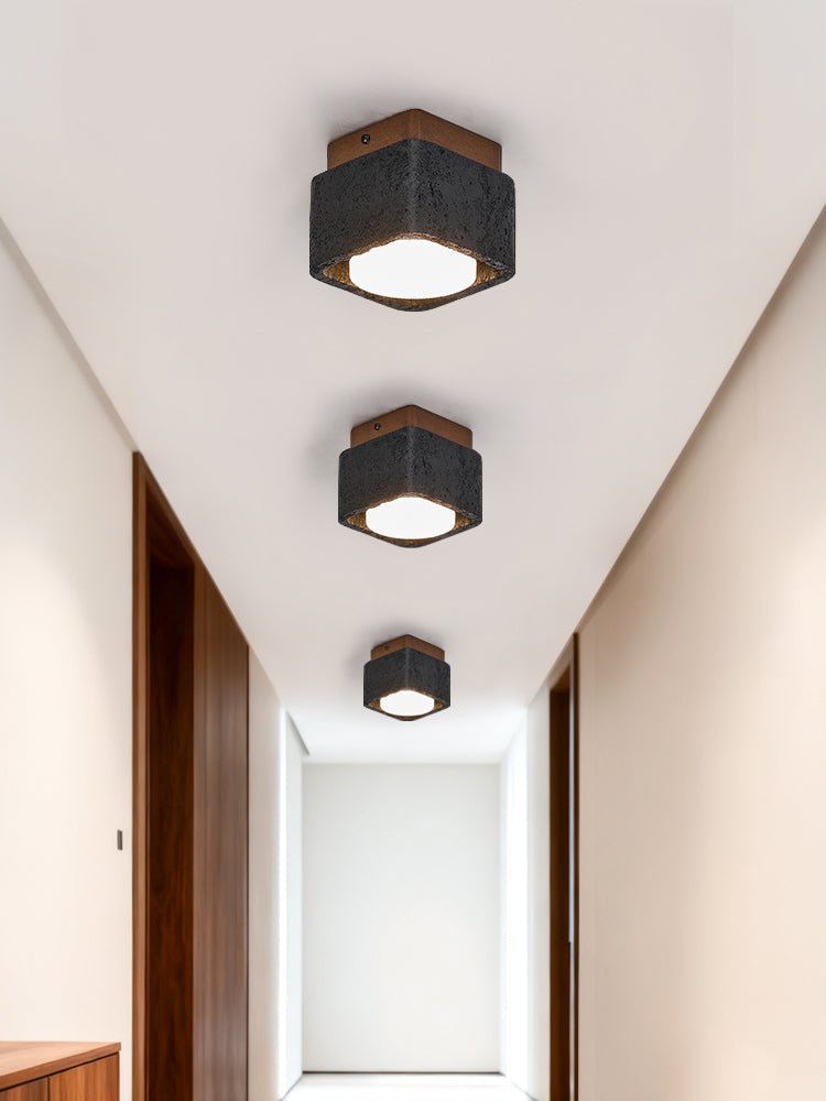 Axel wielopunktowa lampa sufitowa kwadratowa