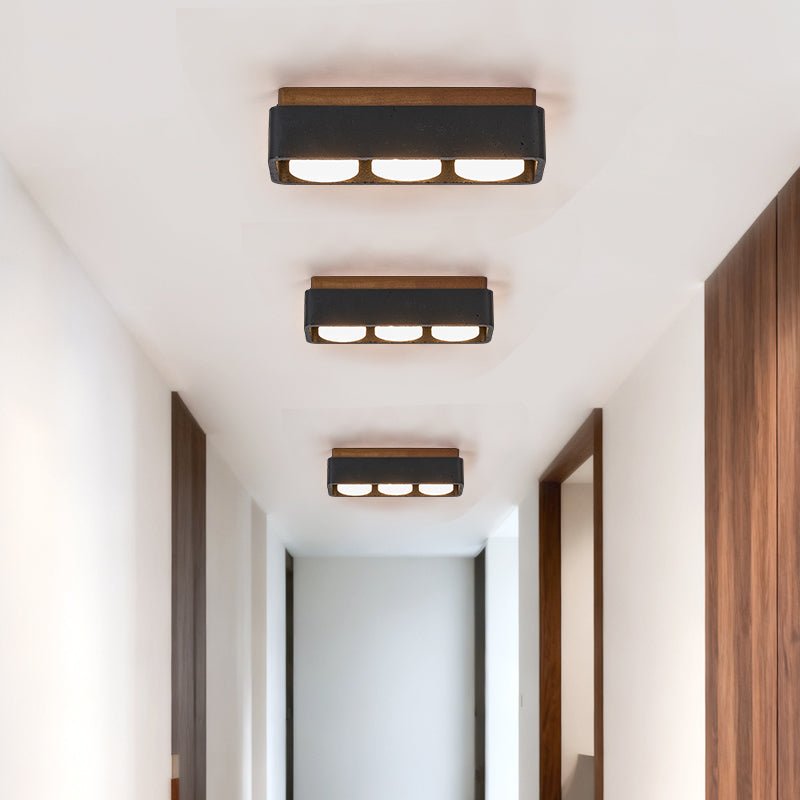 Axel wielopunktowa lampa sufitowa kwadratowa