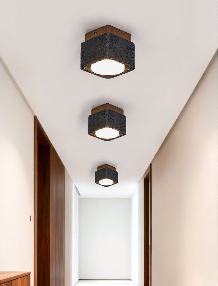 Axel wielopunktowa lampa sufitowa kwadratowa