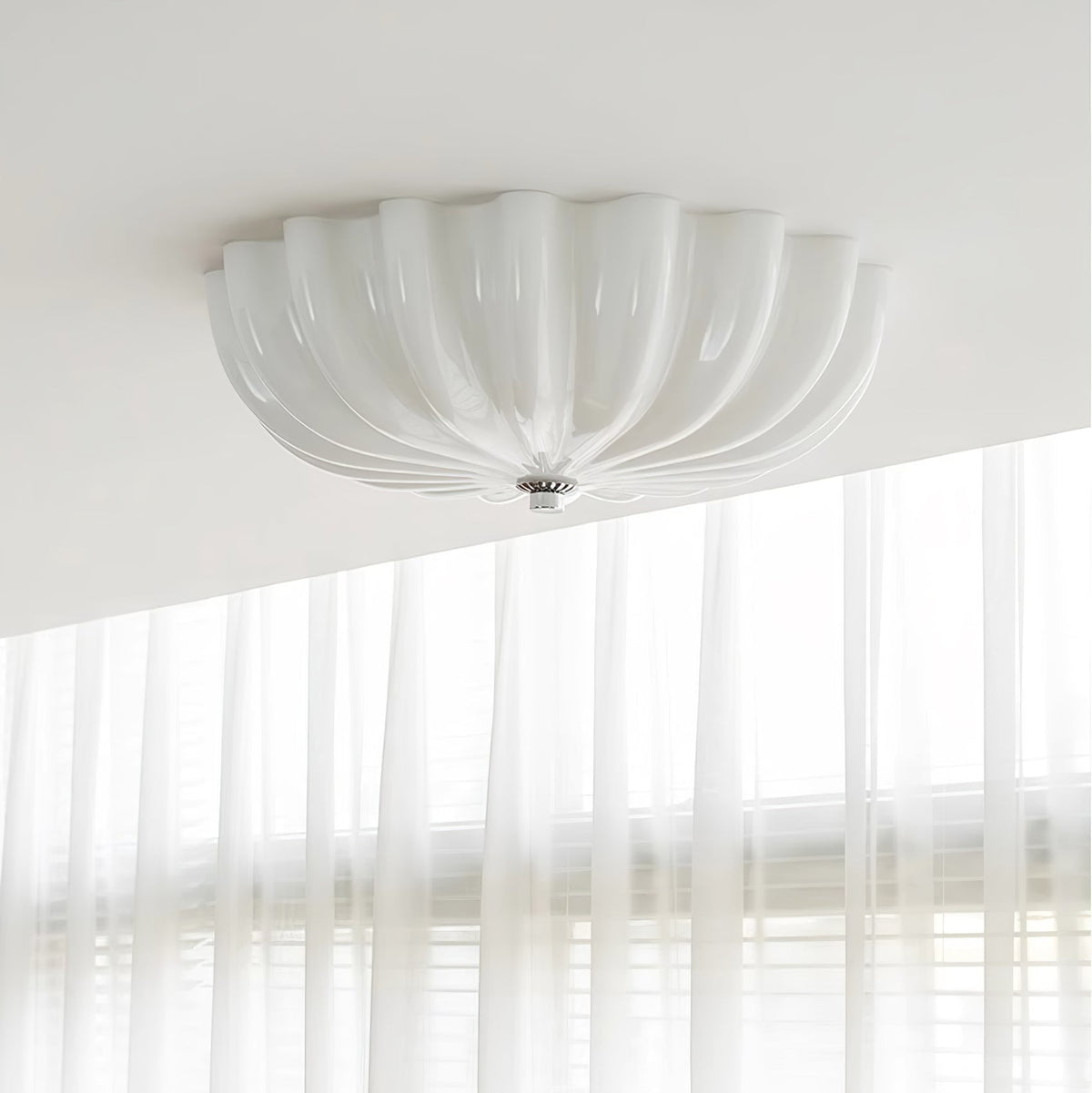 Wyna nowoczesna lampa sufitowa ze szkła
