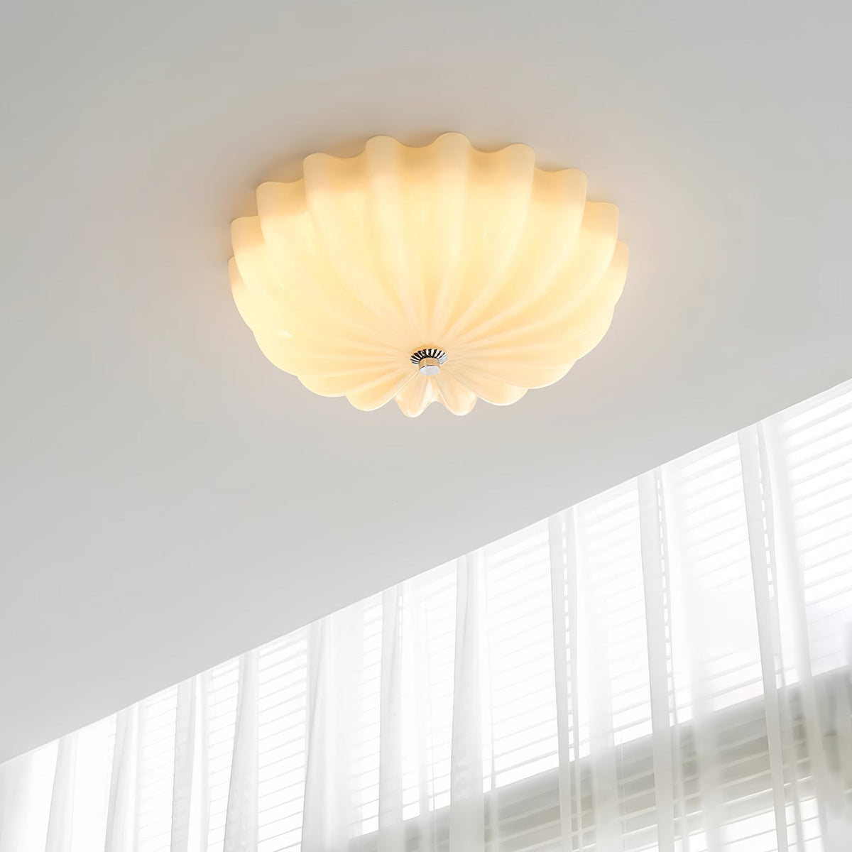 Wyna nowoczesna lampa sufitowa ze szkła