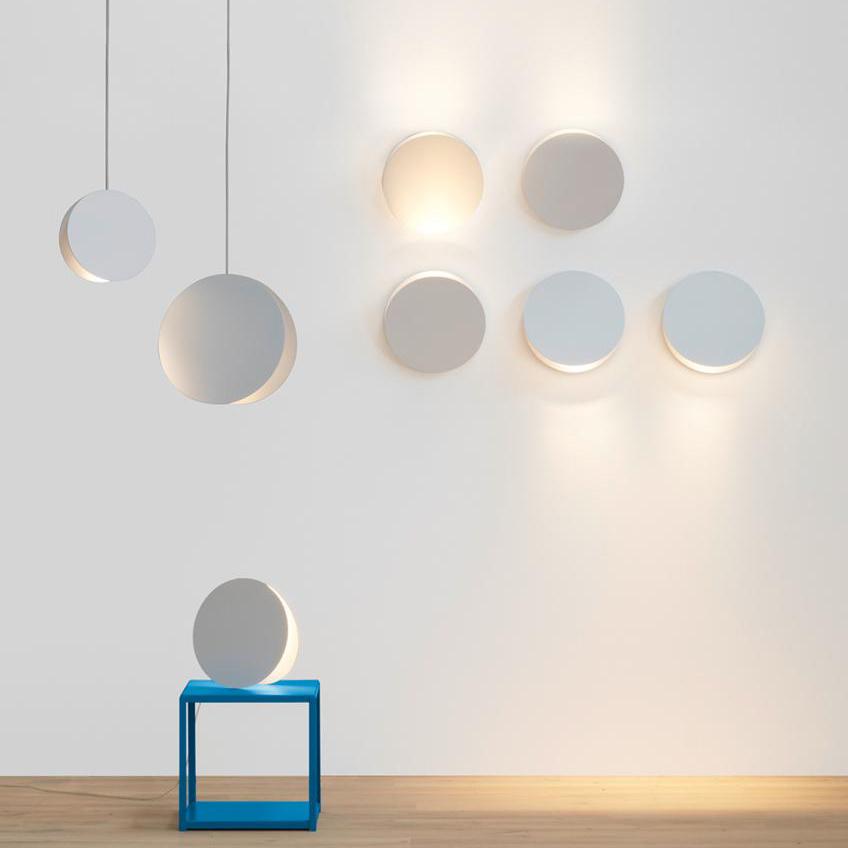 Valentina okrągła lampa wisząca ze szkła, metalowa, 6 koloru, 7.8″/11.8″