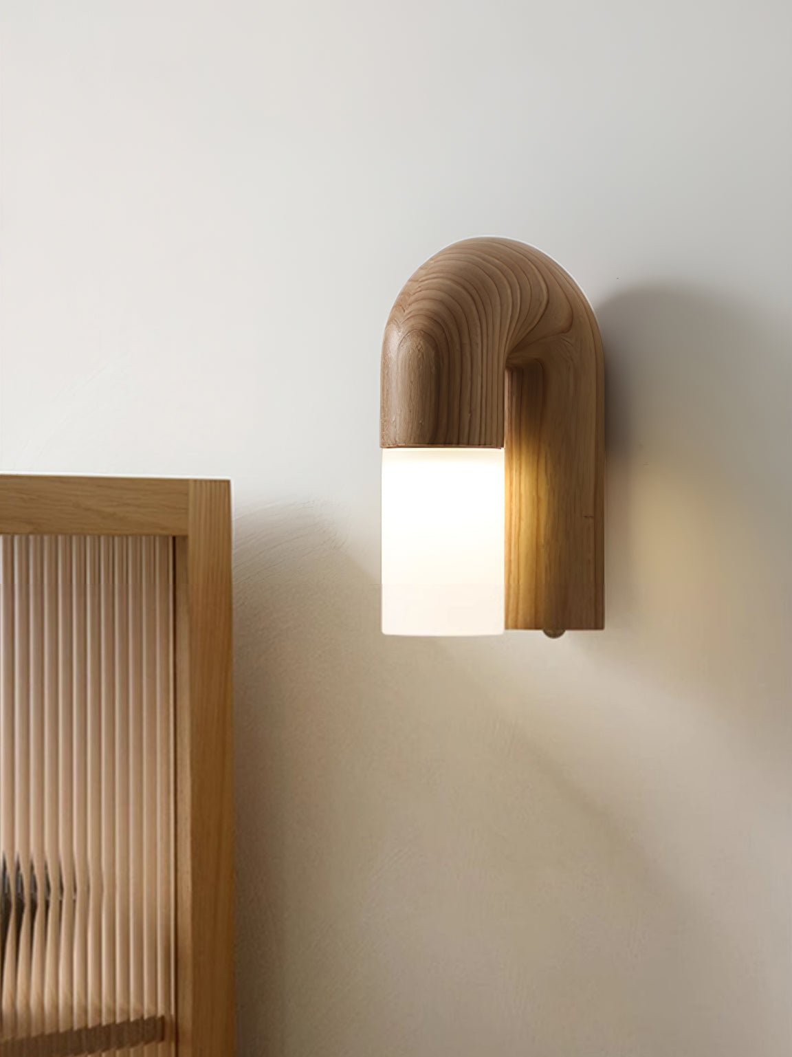 Cielum minimalistyczny kinkiet ze szkła