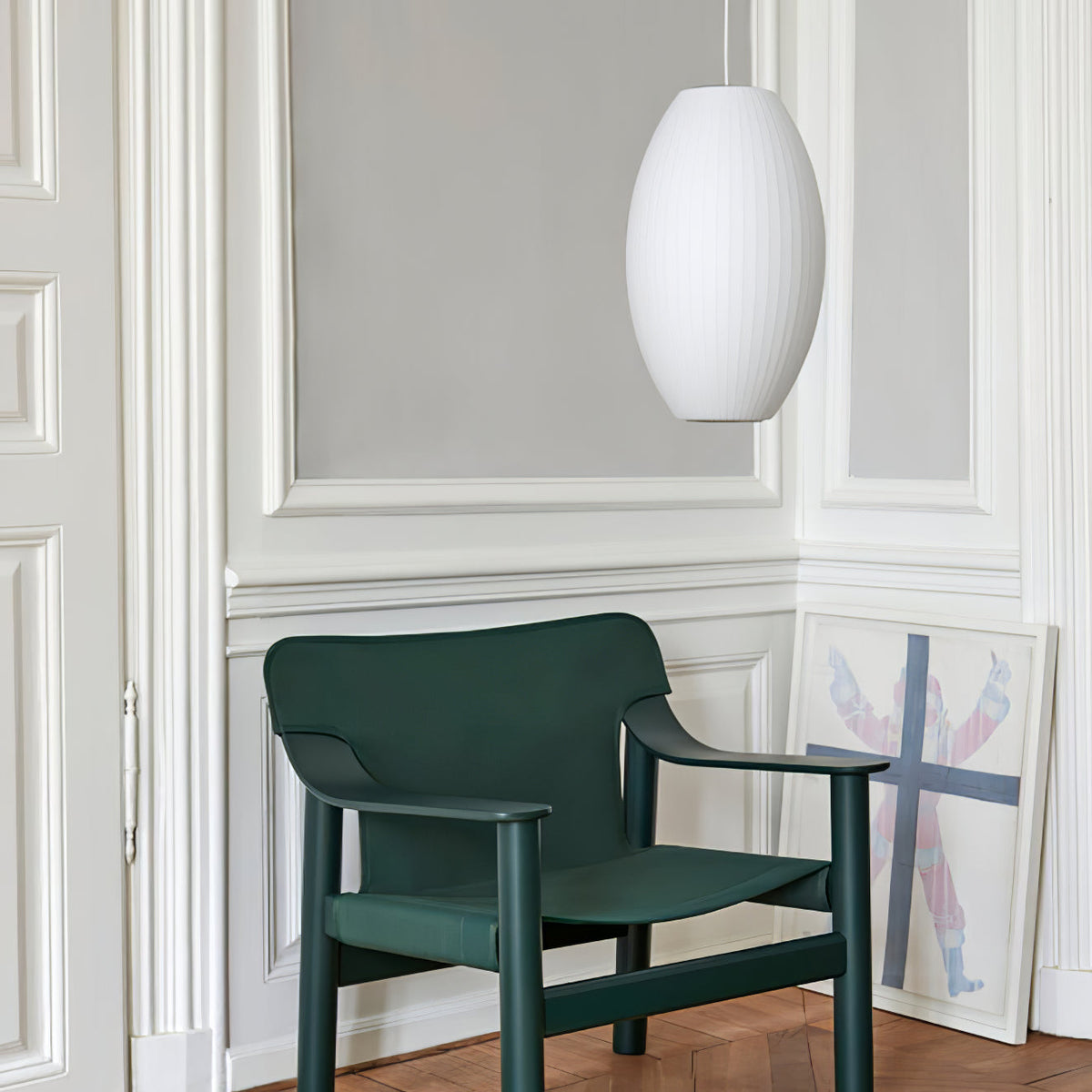 Etrio lampa wisząca Bubble z pajęcznika jedwabnego
