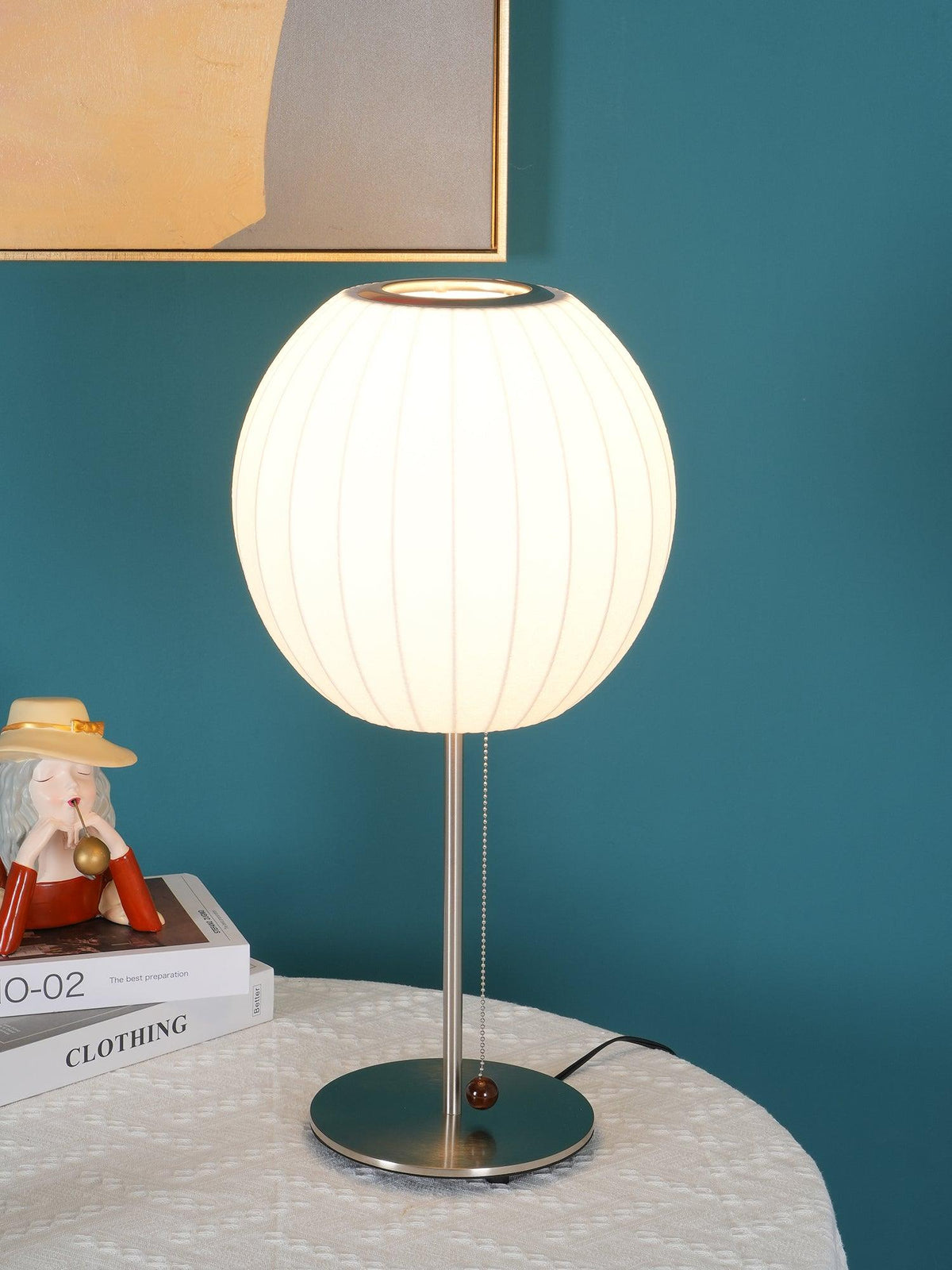 Lampa stołowa Solisive ze stali artystyczna