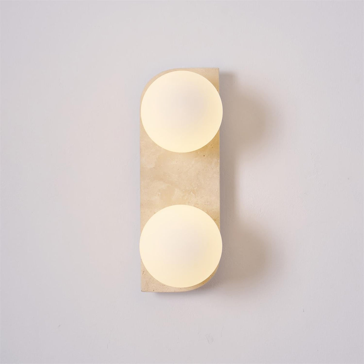 Kinkiet Minimalist Travertine Taviniella