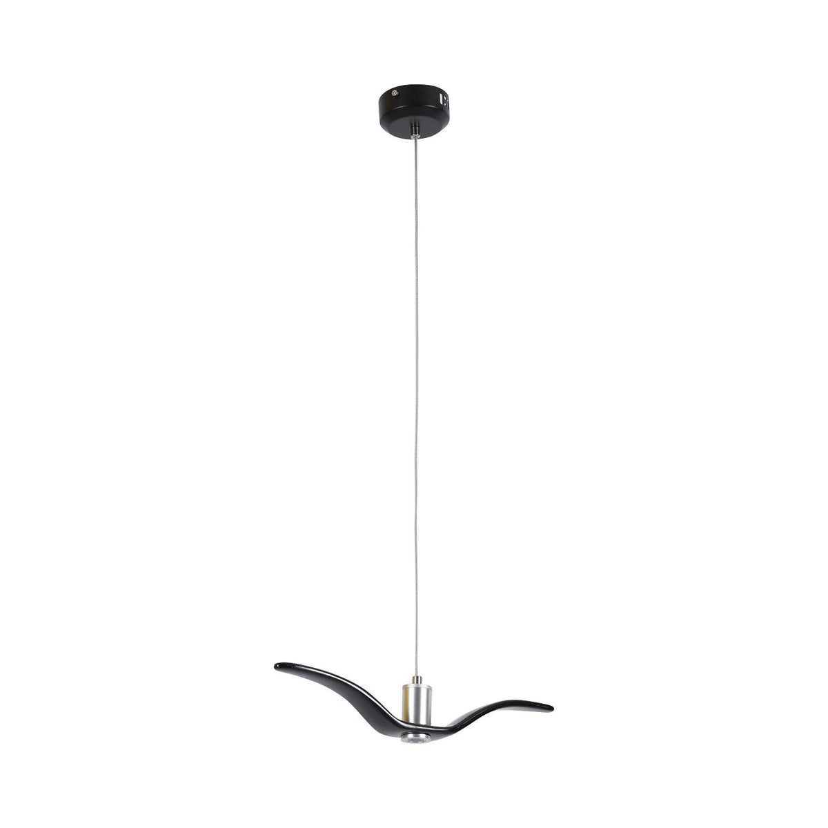 Ivoren lampa wisząca Skrzydła Ptaka do salonu