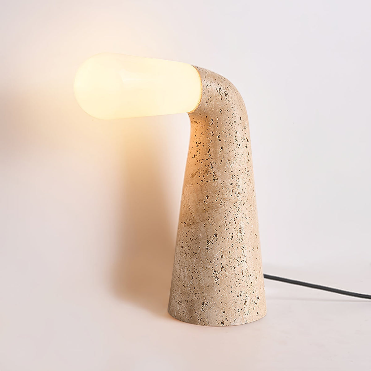 Lampa stołowa Noreette Travertine