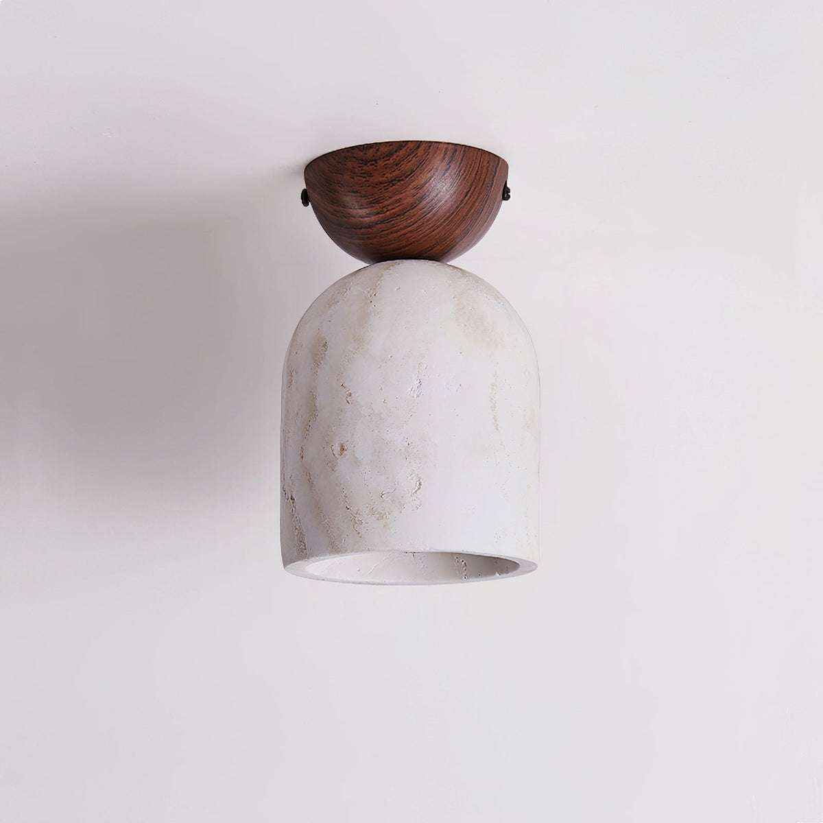 Linora sufitowa lampa z trawertynu