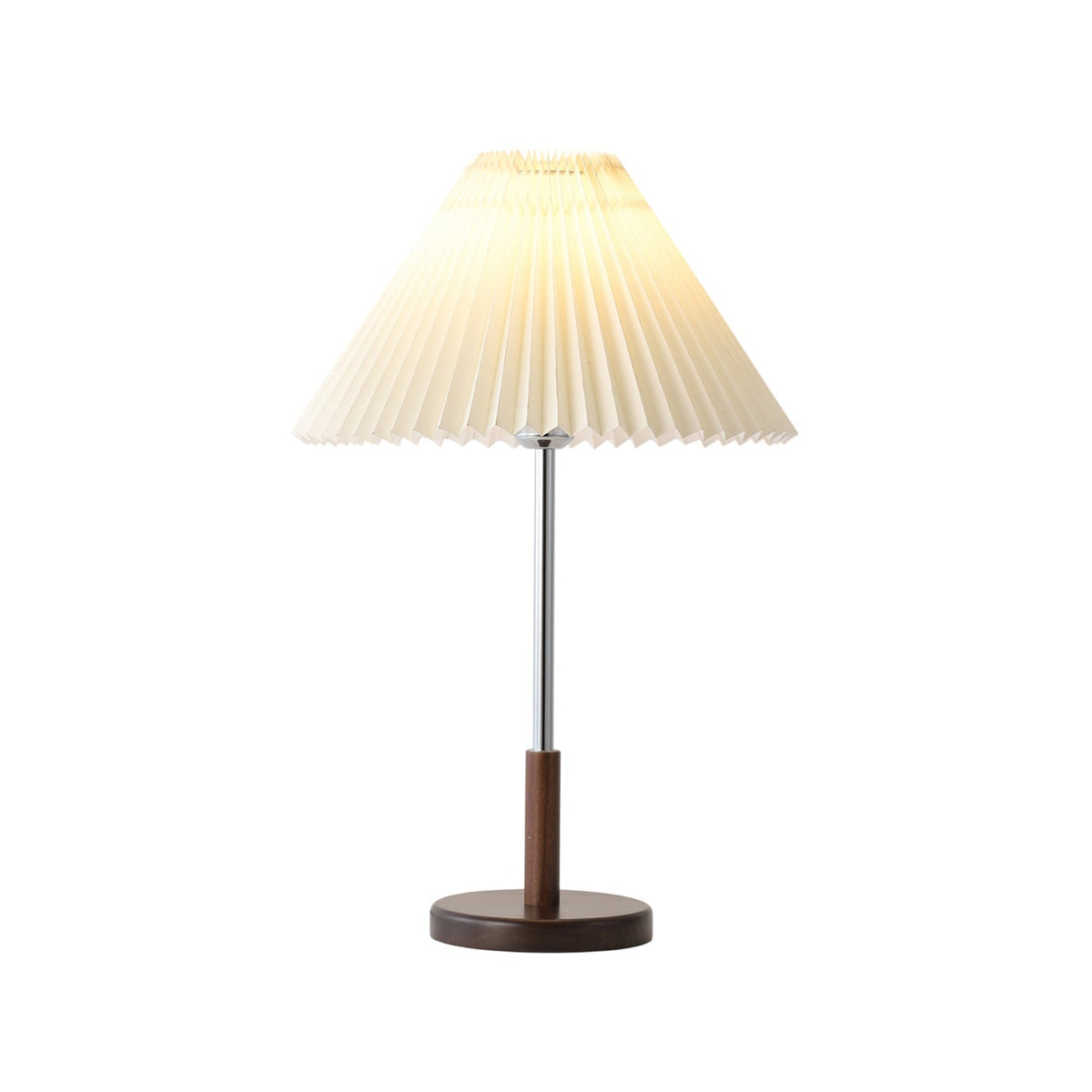 Syliriella nowoczesna lampa stołowa z drewna