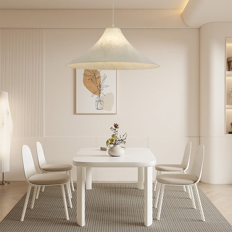 Abbotswell nowoczesna minimalistyczna lampa wisząca ze szkła naturalnego