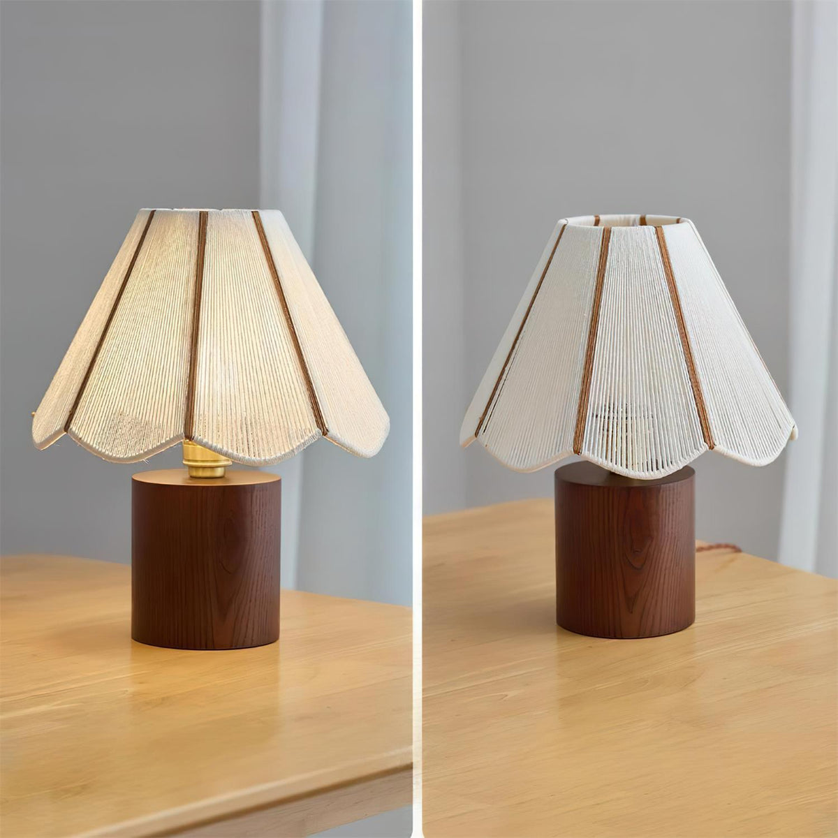 Cedrella lampa stołowa