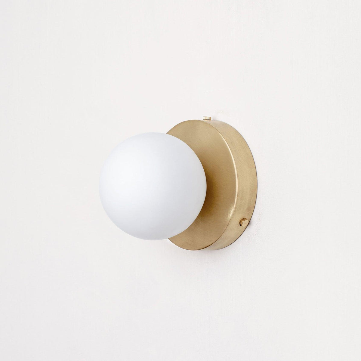 Celarella nowoczesna minimalistyczna kinkietowa lampa sufitowa ze szkła