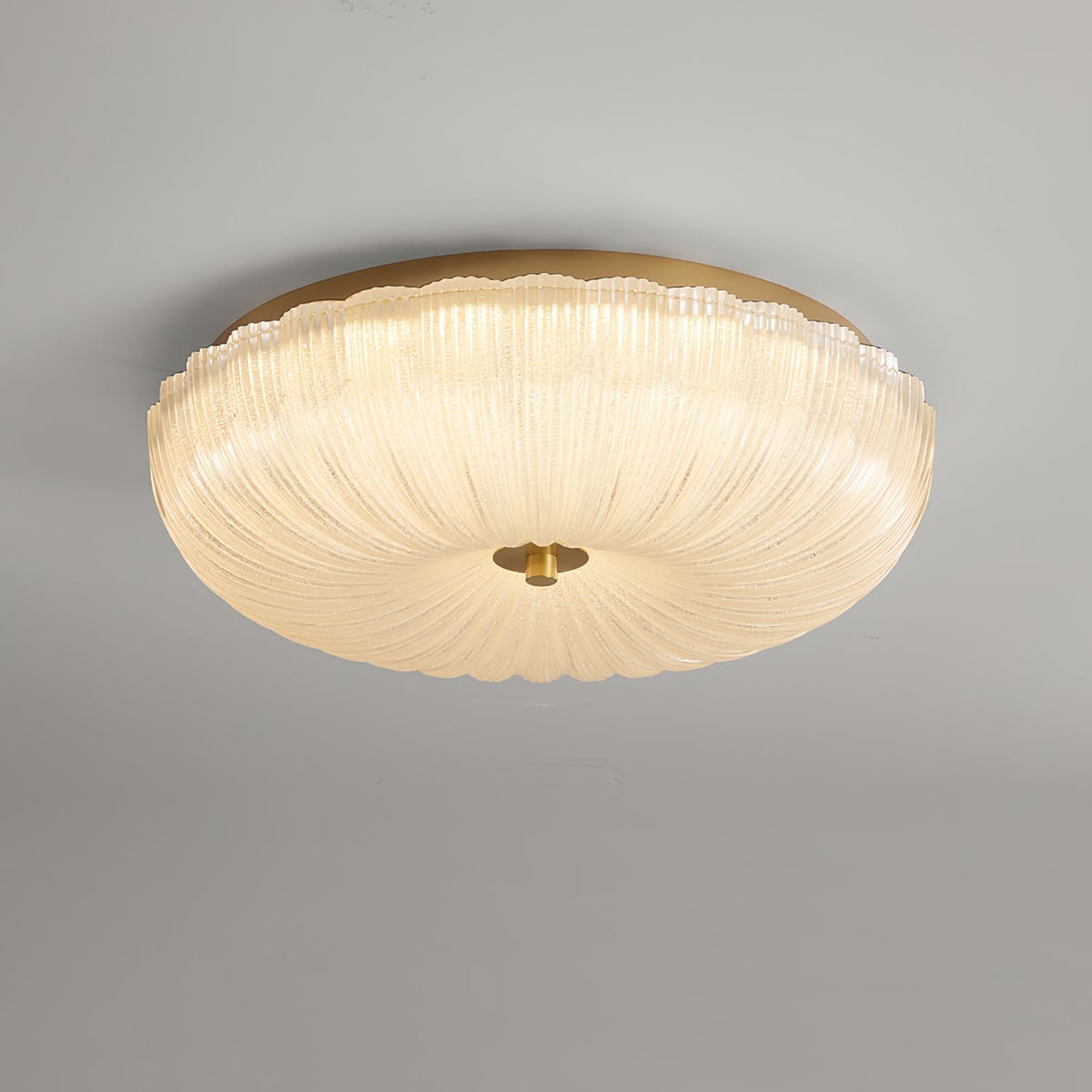 Halo lampa sufitowa Ripple ze szkła