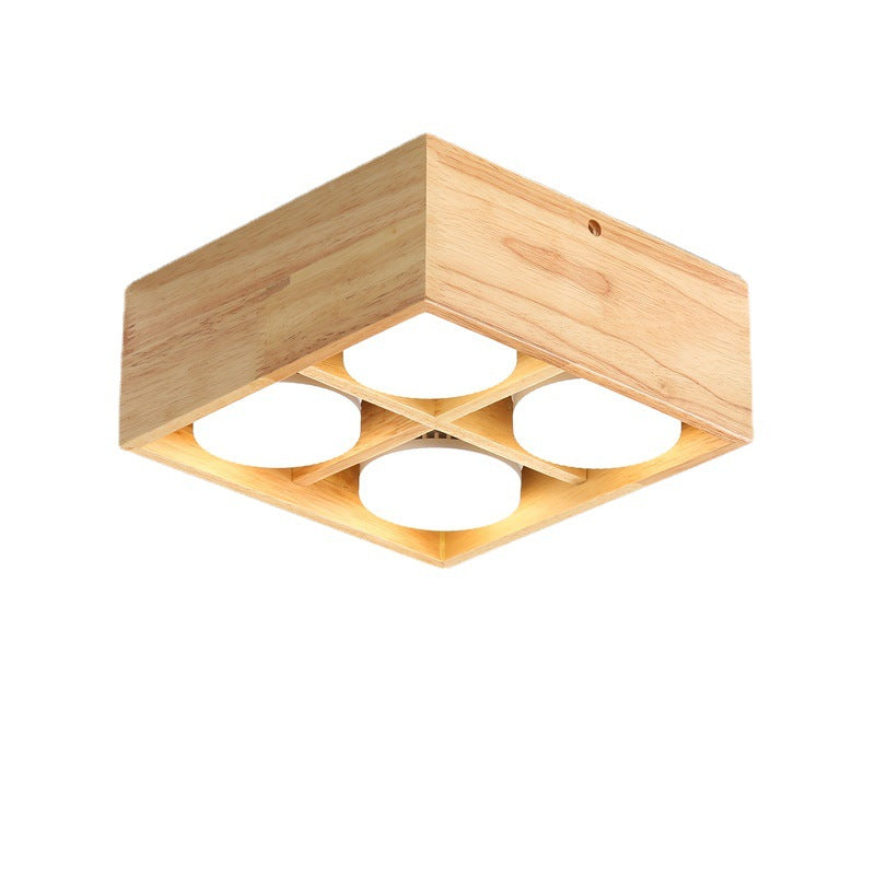 Muto lampa sufitowa bez głównej części, drewno