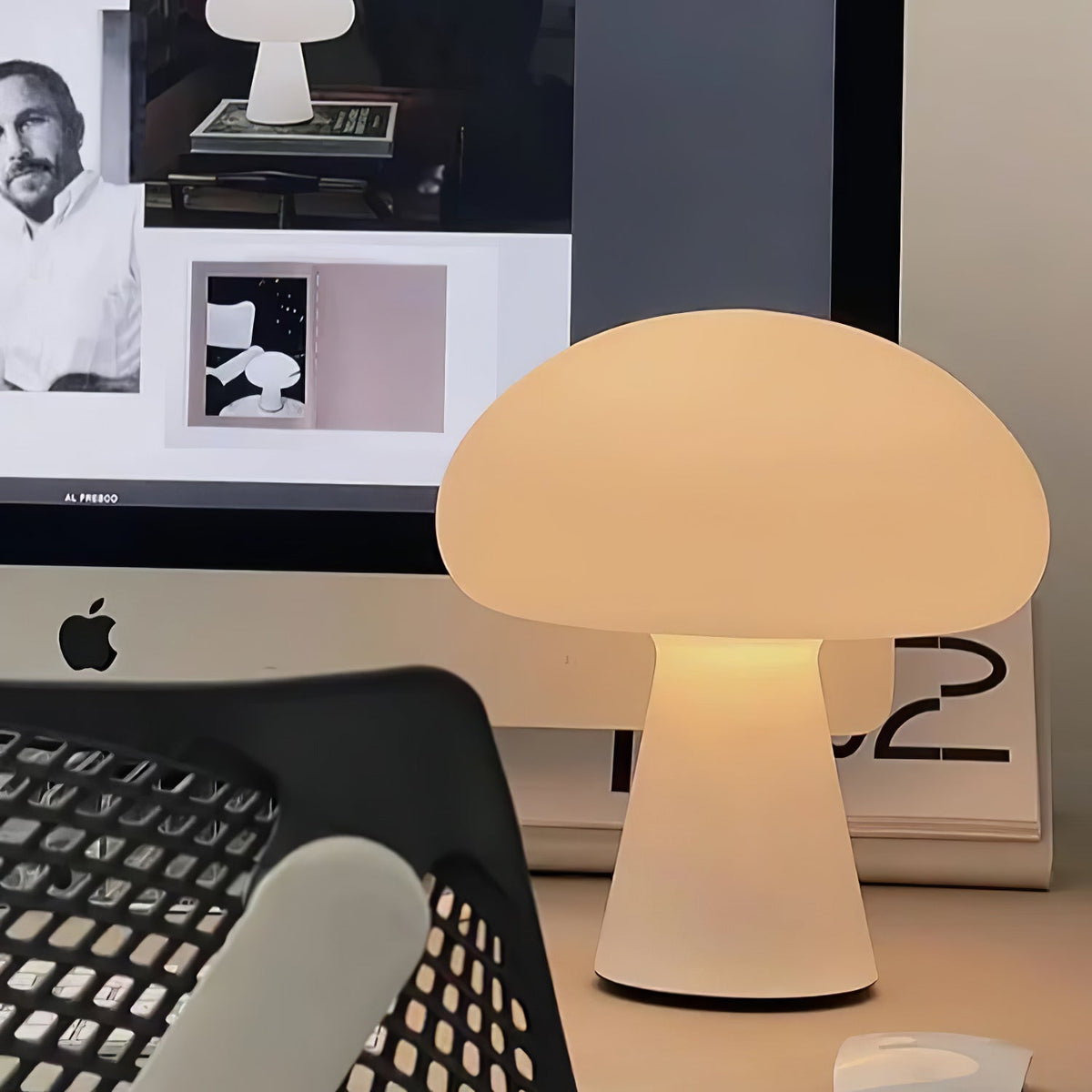 Ombra żyrandol ze szkła Ombra Whimsical lampa stołowa