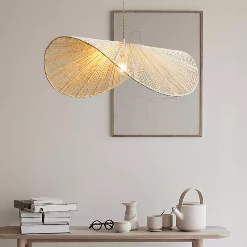 Norvencombe Lampa wisząca z papierowego sznurka