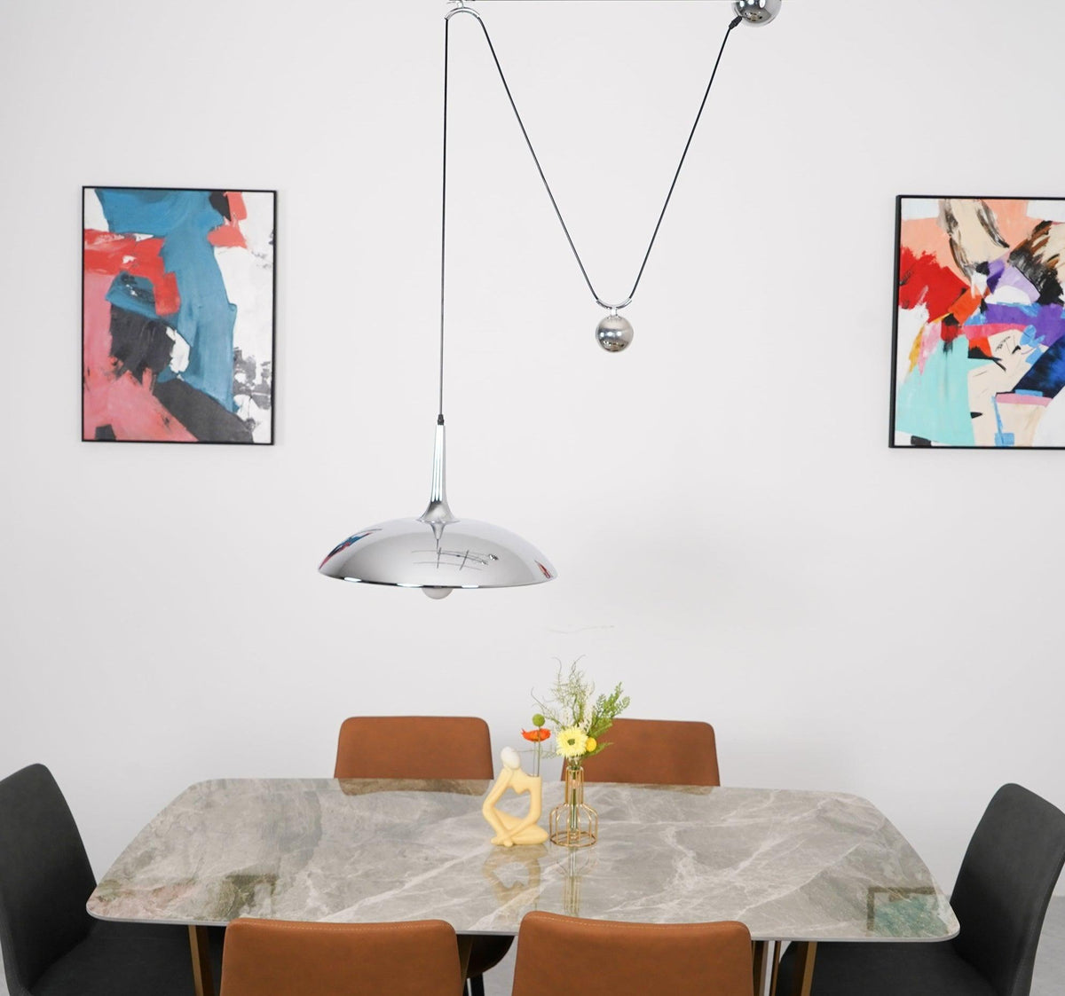 Virainenne lampa wisząca regulowana do salonu