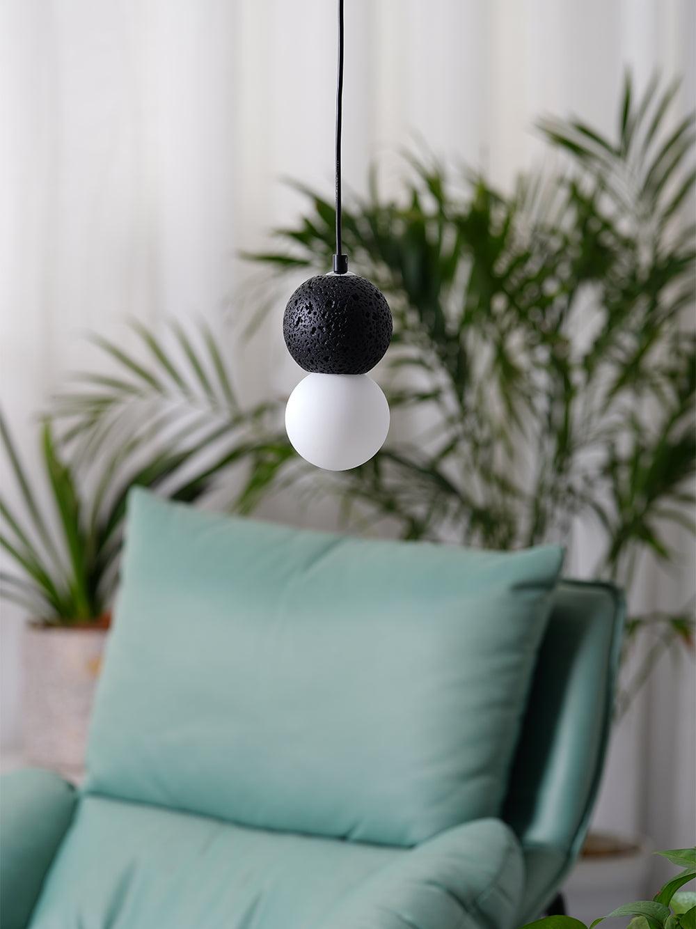 Lumorette nowoczesna lampa wisząca z cementu