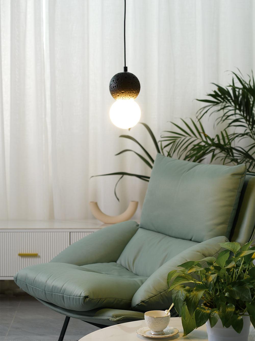 Lumorette nowoczesna lampa wisząca z cementu