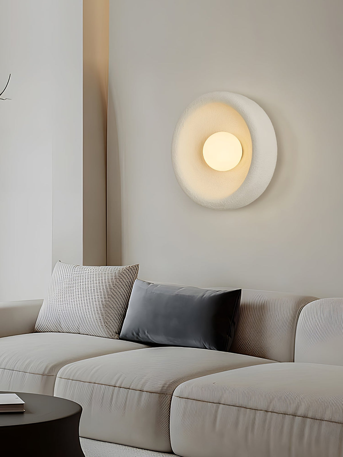 Evvinora nowoczesny minimalistyczny kinkiet ze szkła