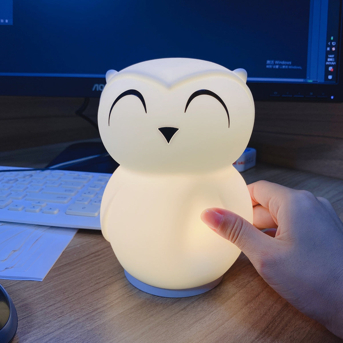 Lampa stołowa Owly