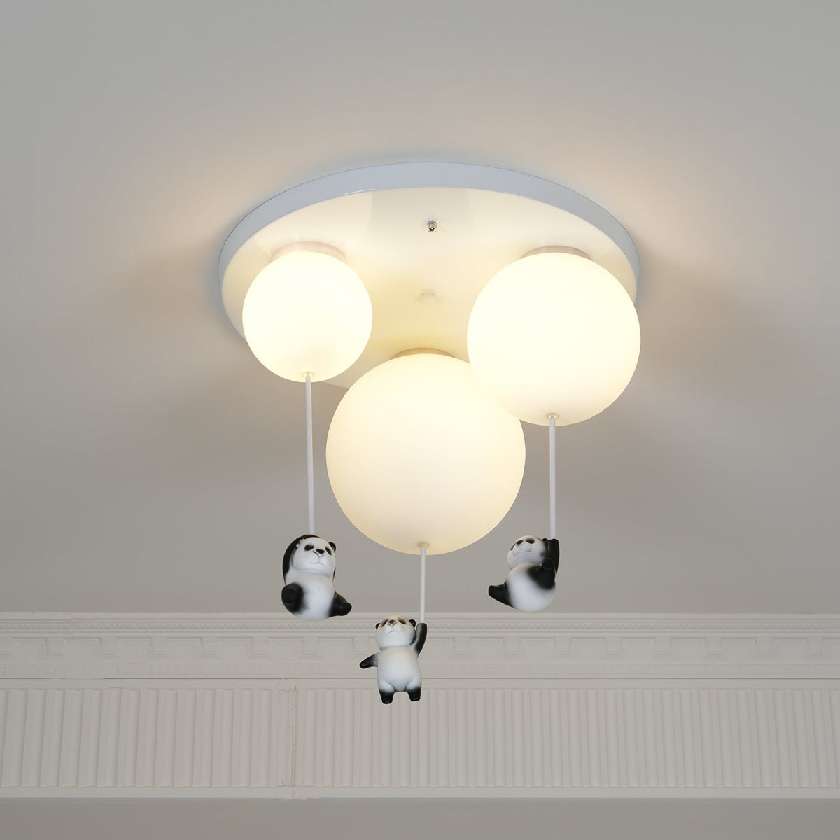 Yrath Elegance Panda lampa sufitowa ze szkła