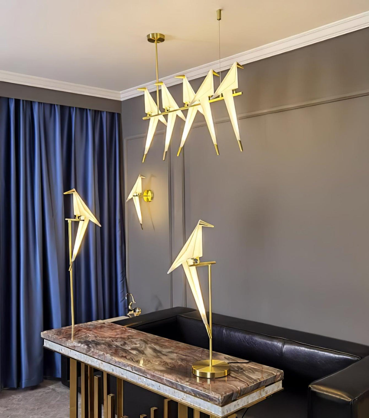 Vioran aluminiowa lampa stojąca przemysłowa