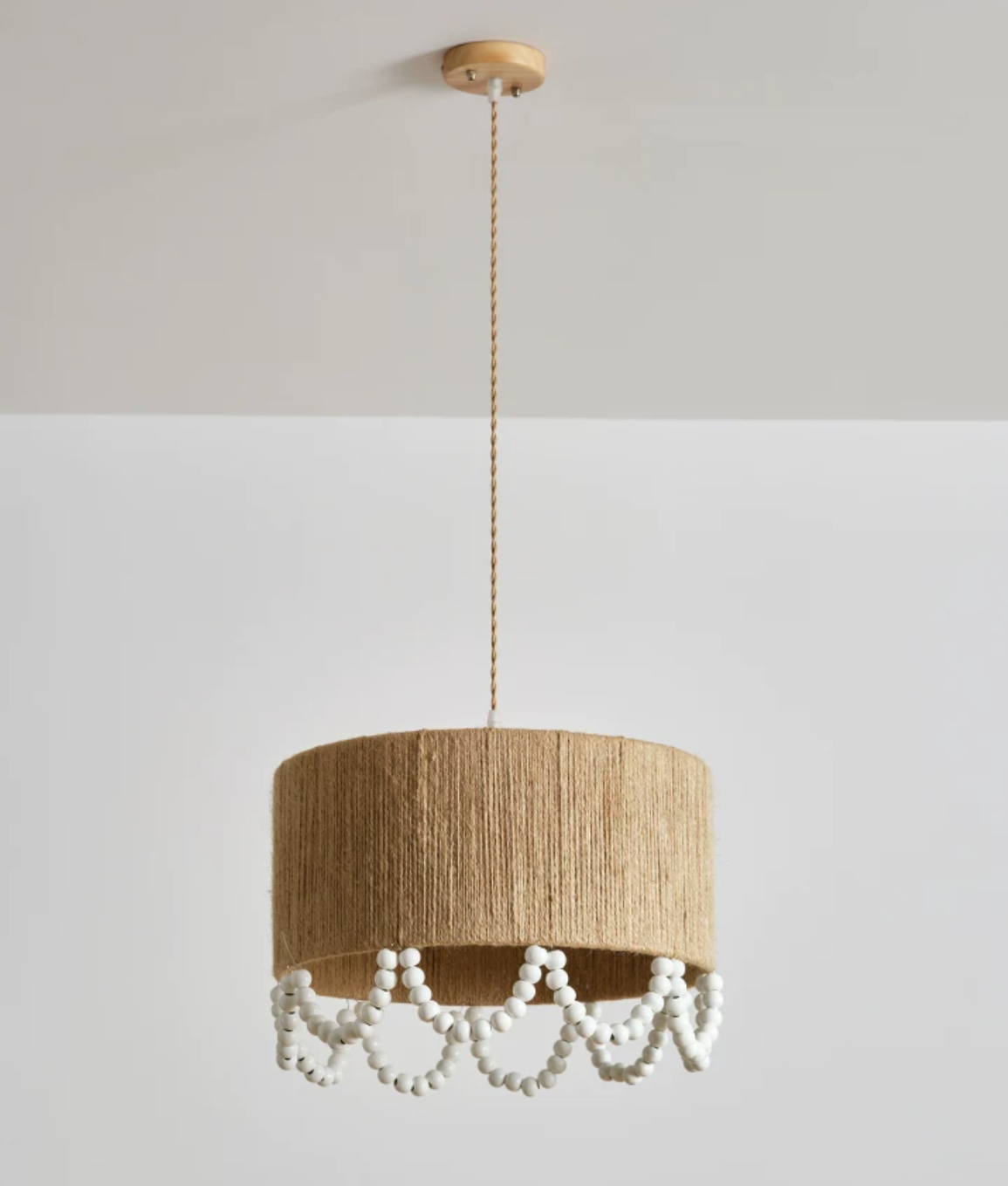 Osberhurst Lampa wisząca z liny konopnej