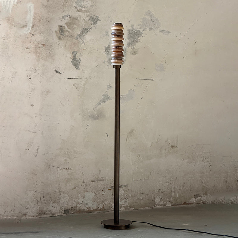 Eiroiella Alabaster zewnętrzna lampa stojąca