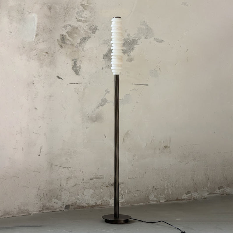 Eiroiella Alabaster zewnętrzna lampa stojąca