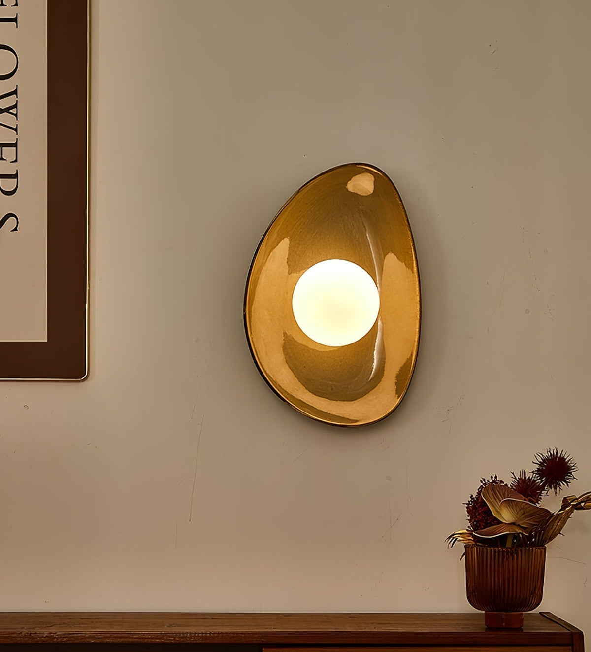Ertalila Elegance Pebble Disc żyrandol ze szkła